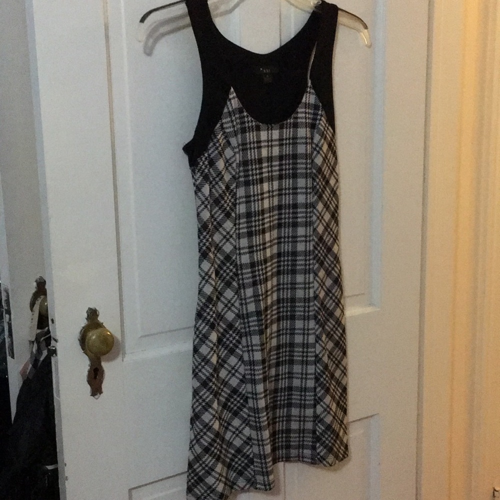 Plaid inspired dress